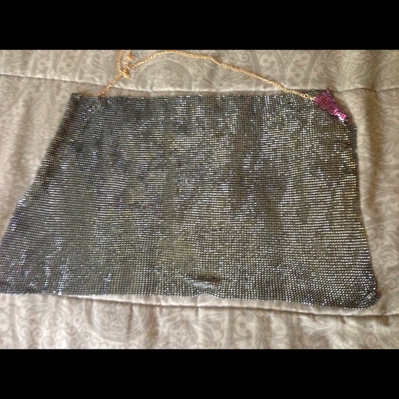NWOT Metallic Iridescent Crop Top Hologram Sequin - Picture 6 of 8